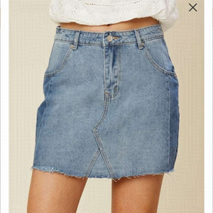 ALTER’D State Two Tone Denim Jean Skirt Medium